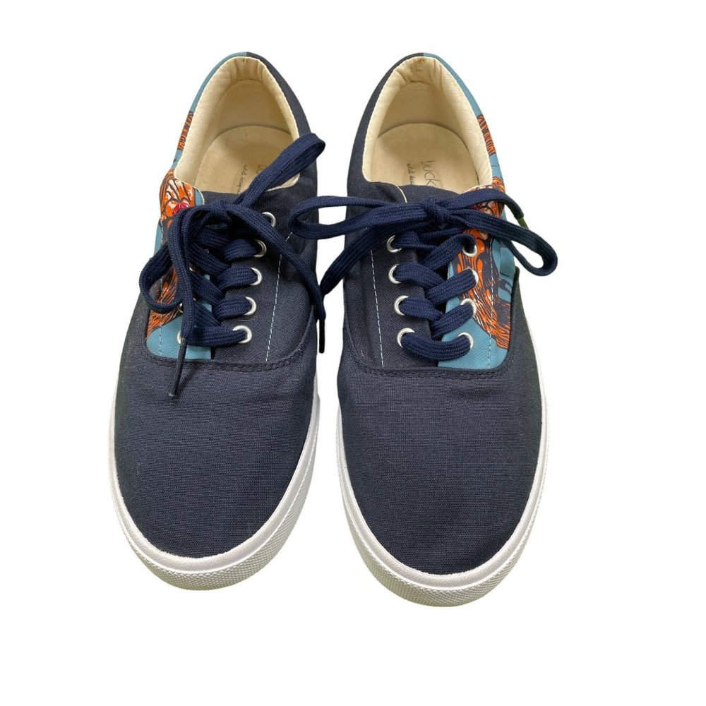Bucketfeet Men's Blue Canvas Casual Shoe Size 9 SKU 923